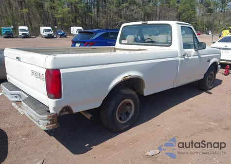1992 Ford F150 из США, поврежденный, VIN 2FTEF15Y4NCA71677